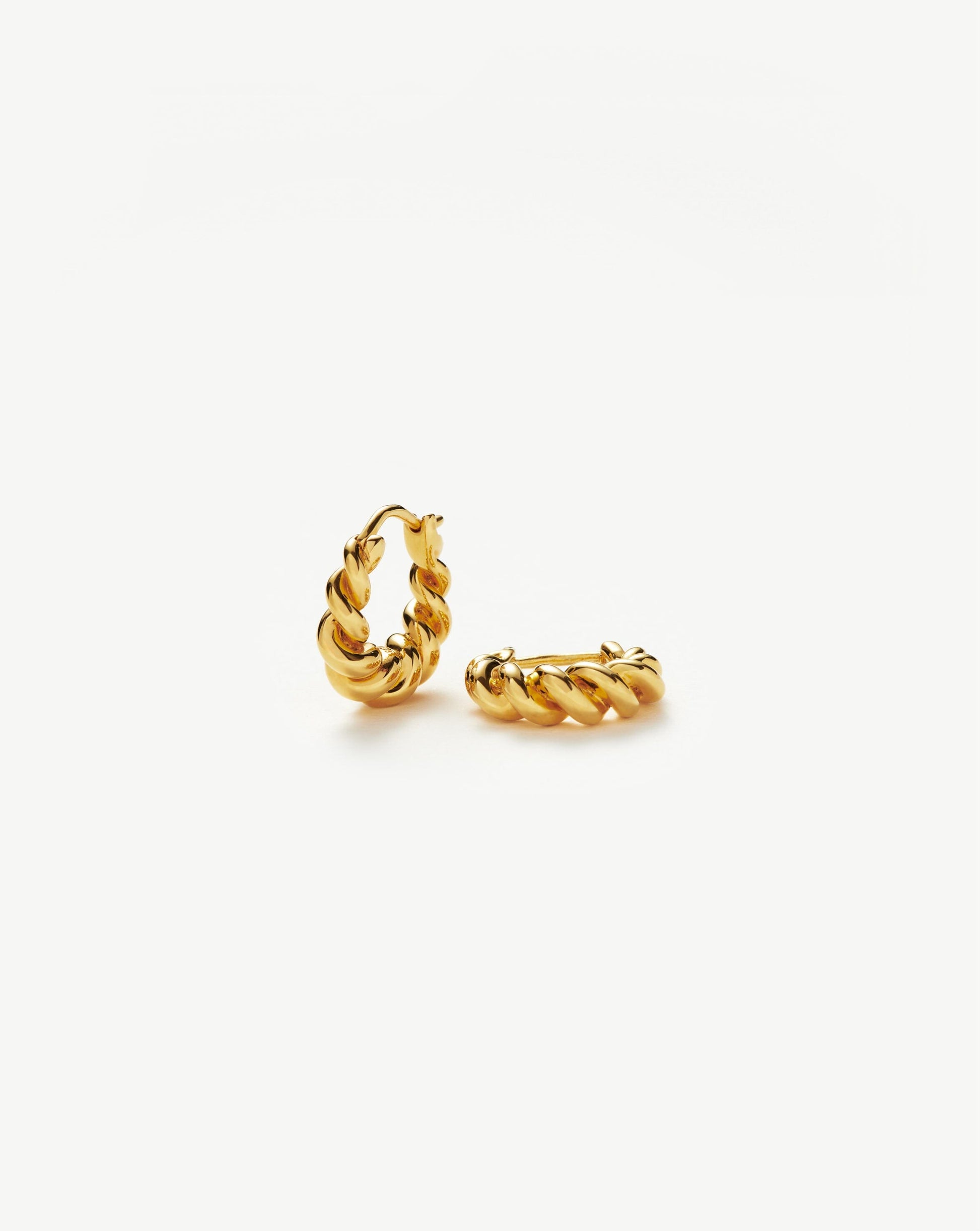 Small Tidal Hoop Earrings