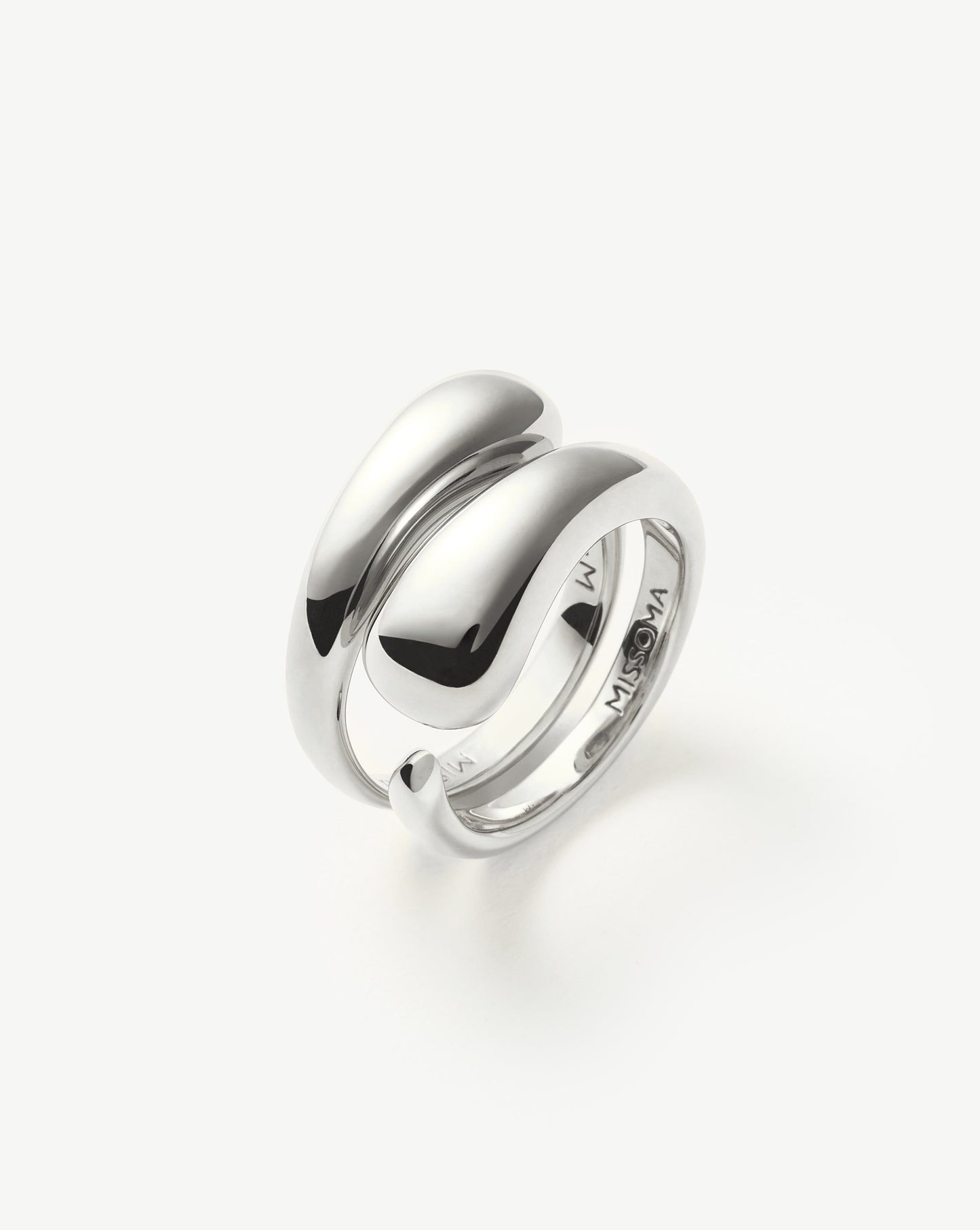 Molten Double Stacking Ring Set