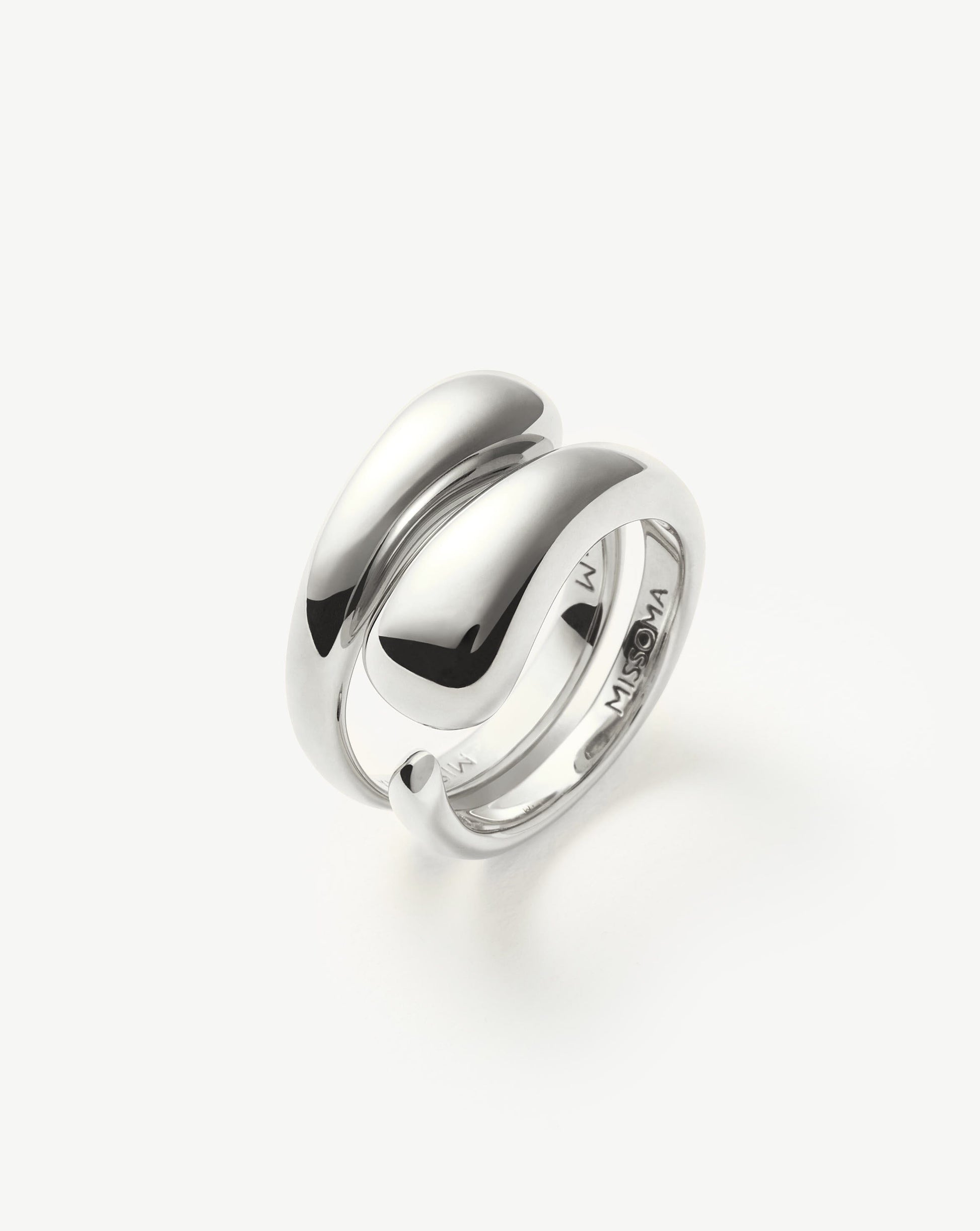 Molten Double Stacking Ring Set