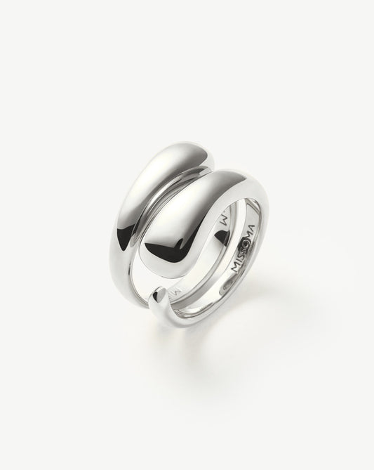 Molten Double Stacking Ring Set