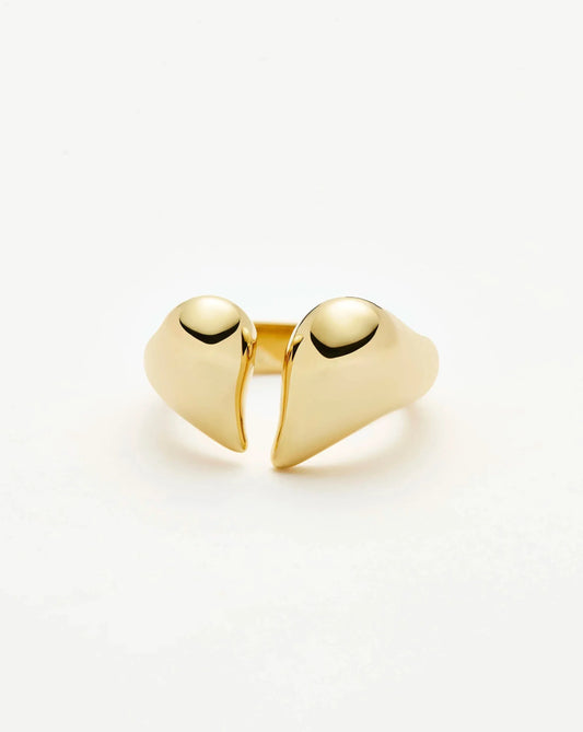 Molten Heart Statement Ring