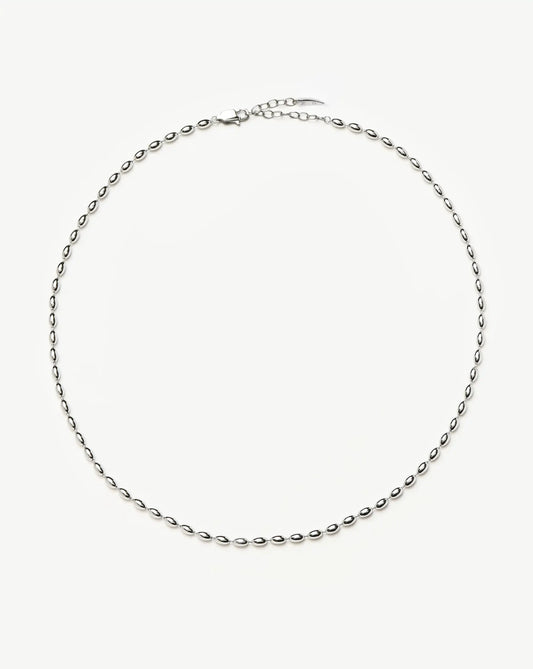 Molten Olive Chain Necklace