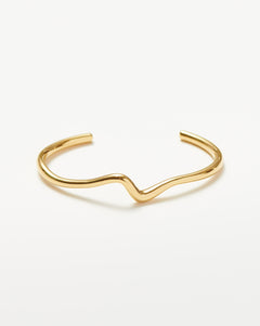 Molten Wave Cuff Bracelet