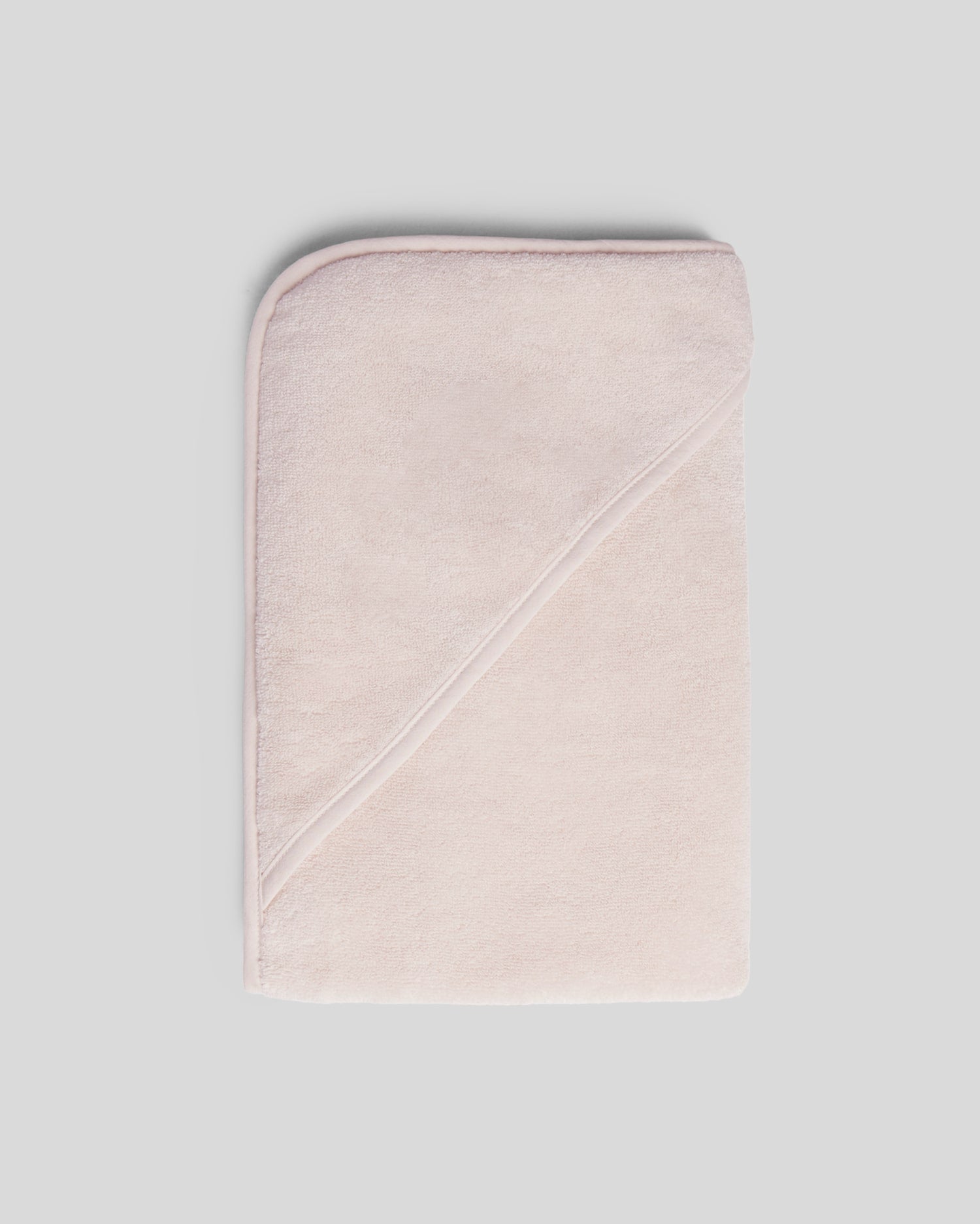 Organic Hooded Toddler Towel - FINAL SALE (Blush)