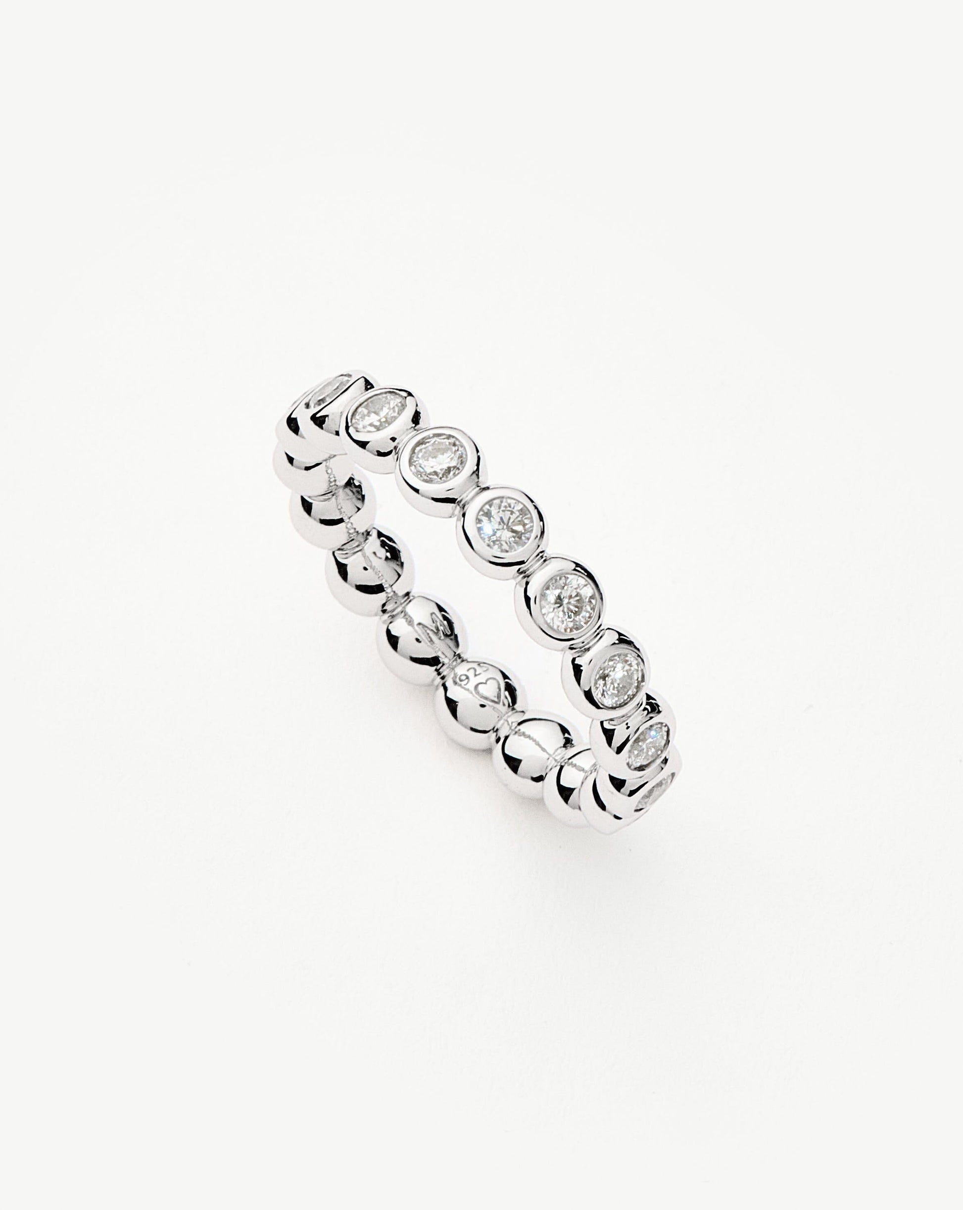 Tennis Eternity Stacking Ring