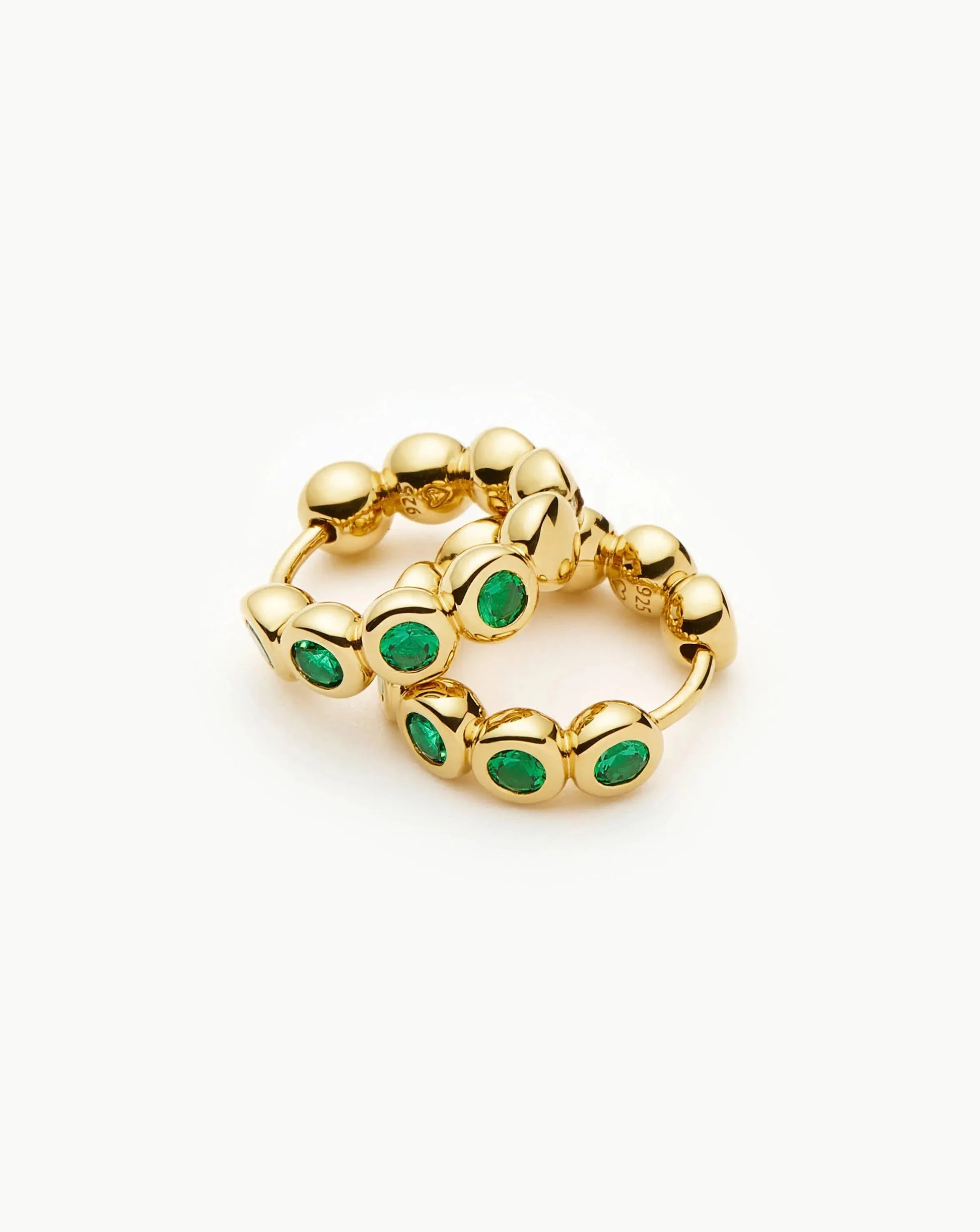 Tennis Small Hoop Earrings