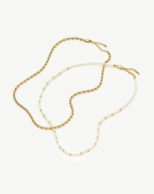 The Pearl-fect Necklace Set