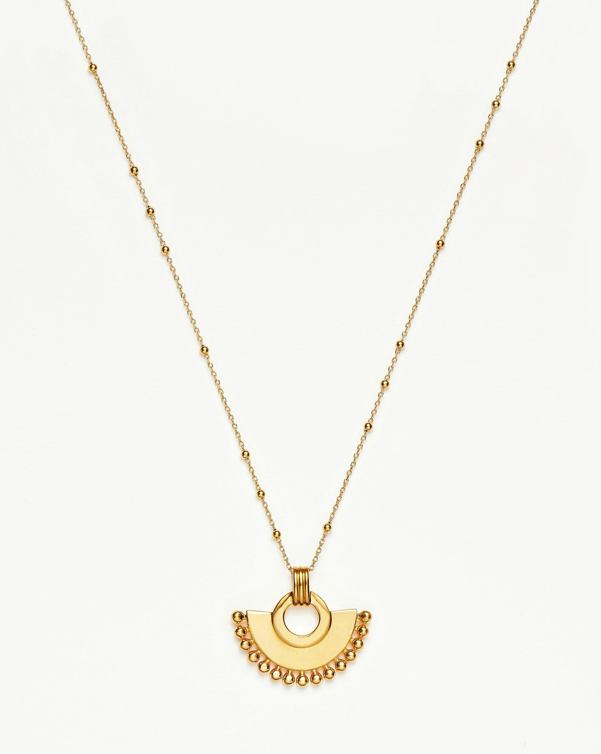 Zenyu Fan Necklace